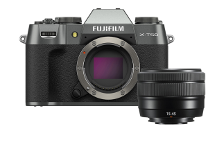 X-T50 Antrasit + XC15-45mm Kit